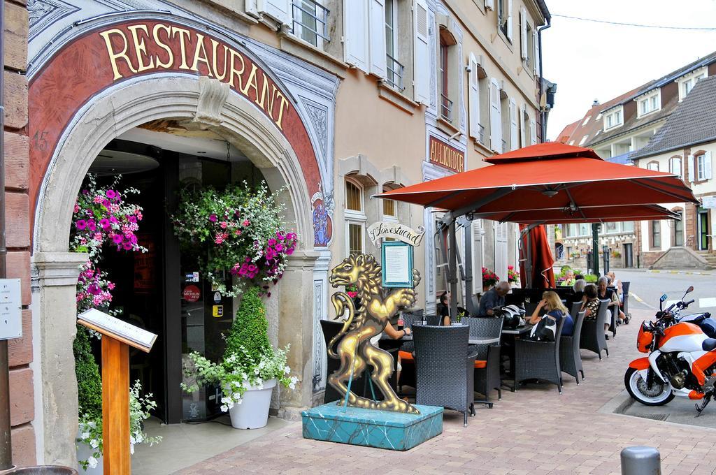 Spa Hôtel Restaurant Au Lion d'Or La Petite-Pierre Exterior foto