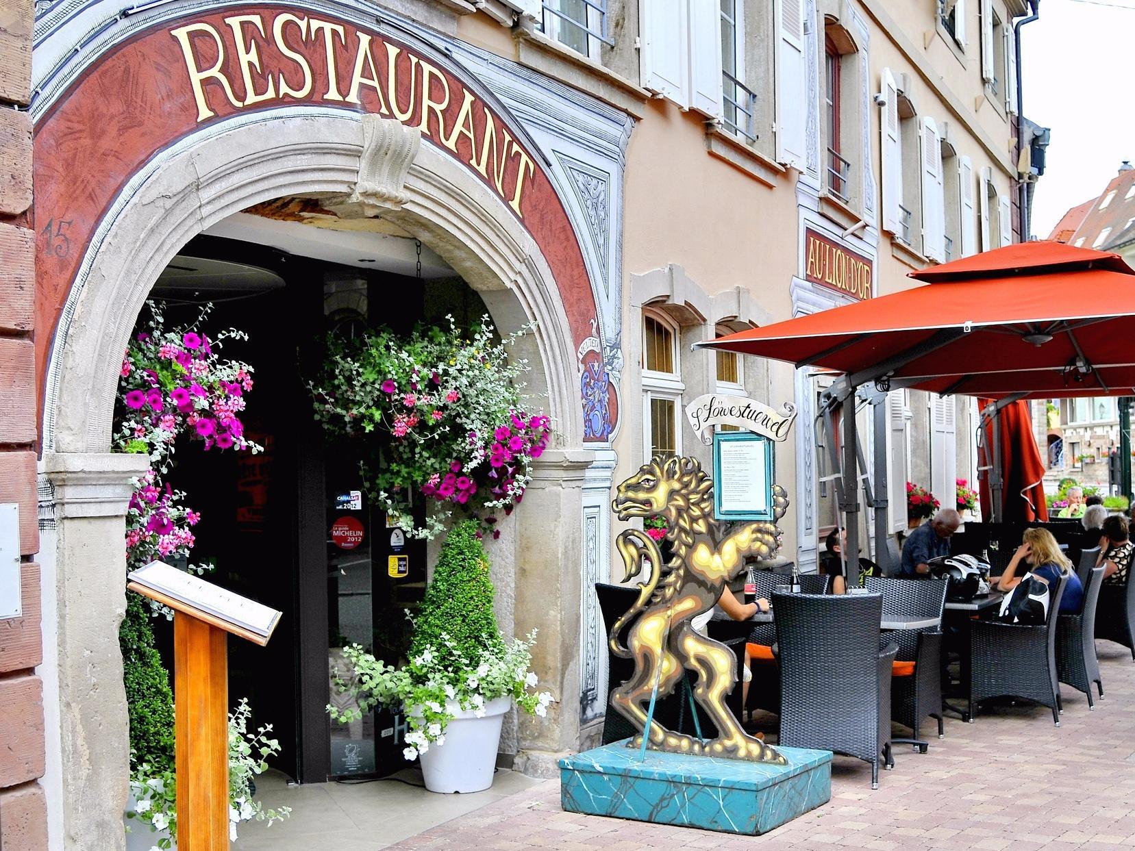 Spa Hôtel Restaurant Au Lion d'Or La Petite-Pierre Exterior foto